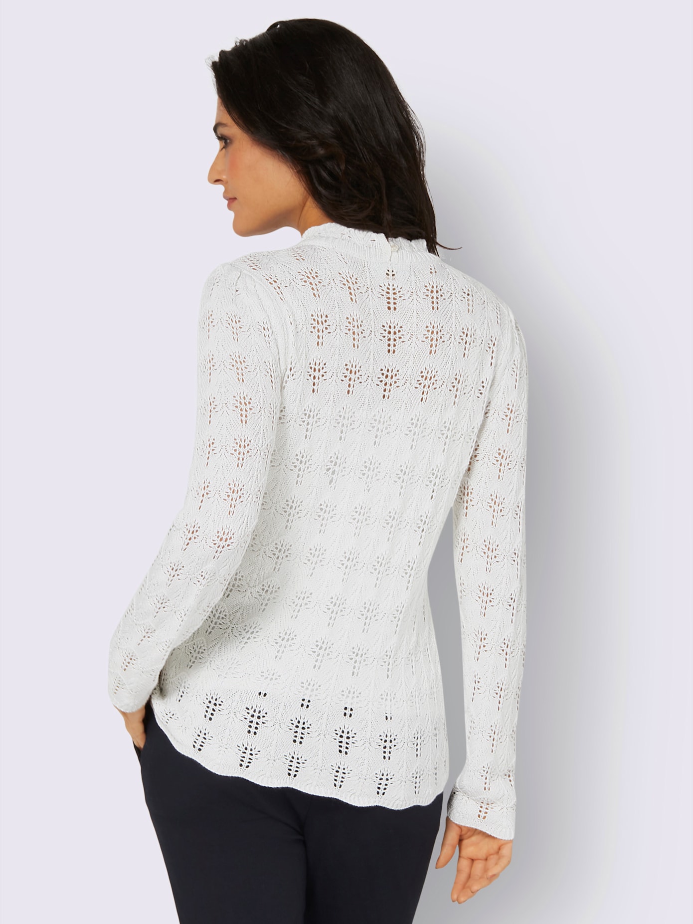 Pull mélange modal-soie
