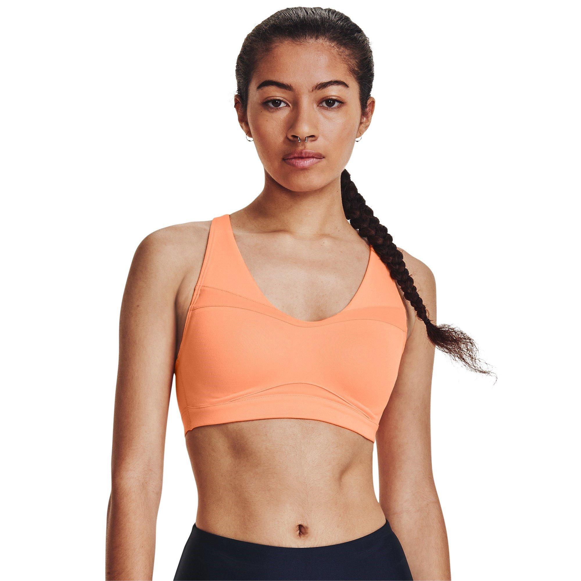Under Armour UA SmartFoam Evolution Mid Support Sports Bra Womens