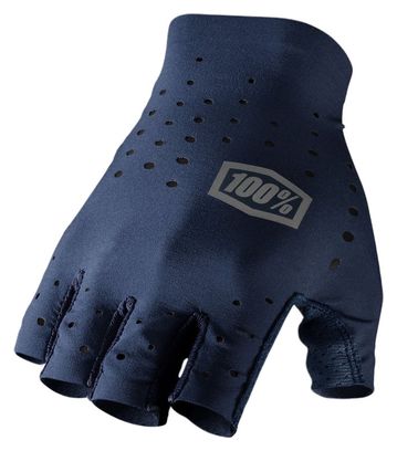 Paire de Gants Courts 100% Sling Bleu