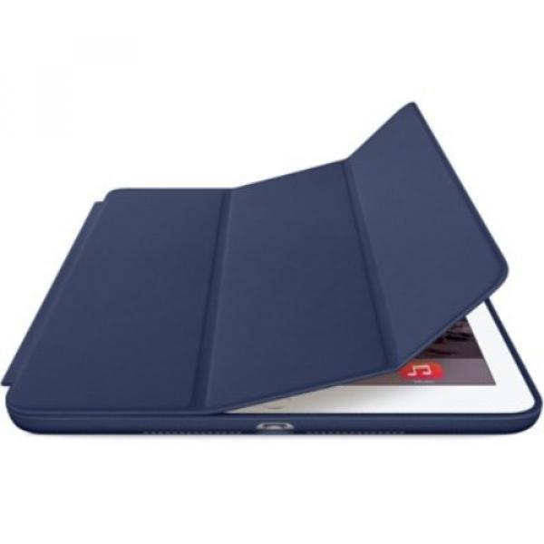 iPad Air 2 Leder Tasche Smart Case Hülle - Dunkelblau