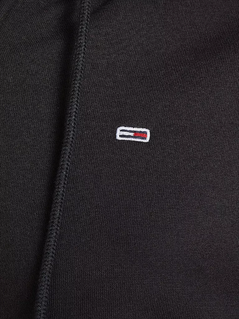 TOMMY JEANS Kapuzensweatjacke schwarz