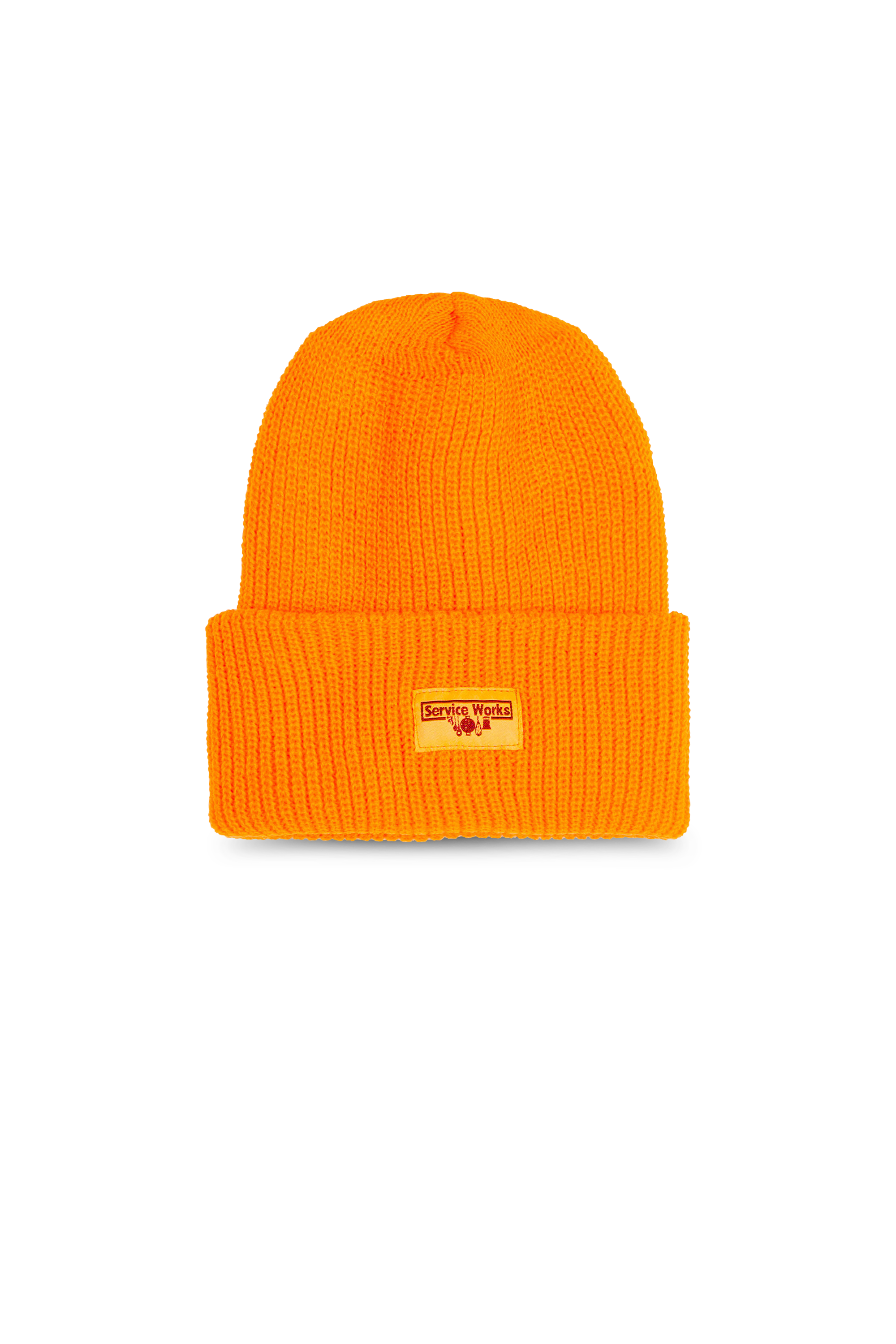 SERVICE WORKS Bonnet  USA BEANIE Orange