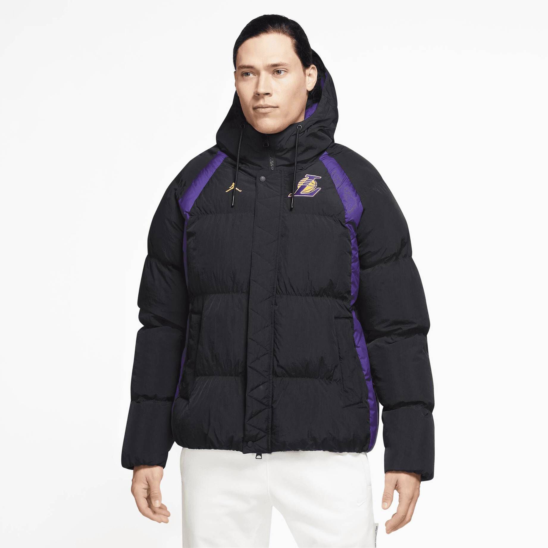 Nike| Herren Basketballjacke NBA LOS ANGELES LAKERS COURTSIDE STATEMENT