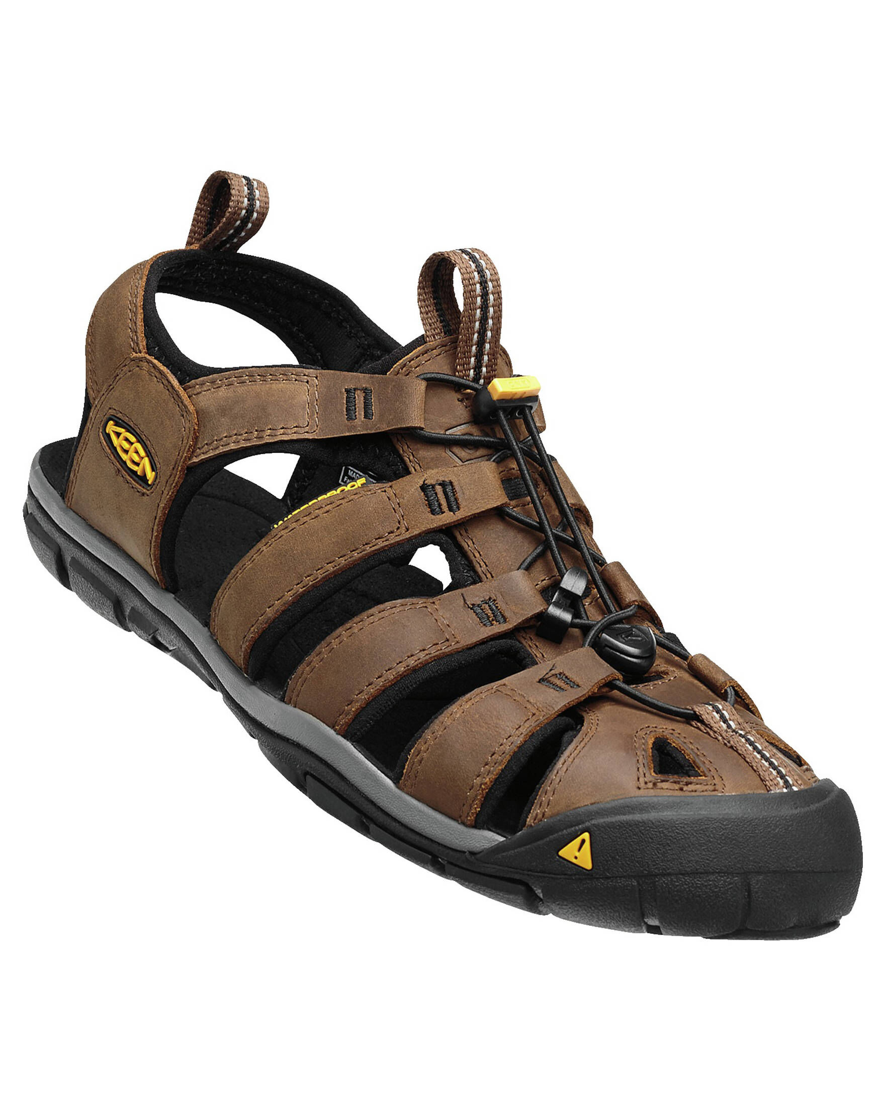 Keen| Herren Trekkingsandalen CLEARWATER CNX LEATHER M-DARK EARTH