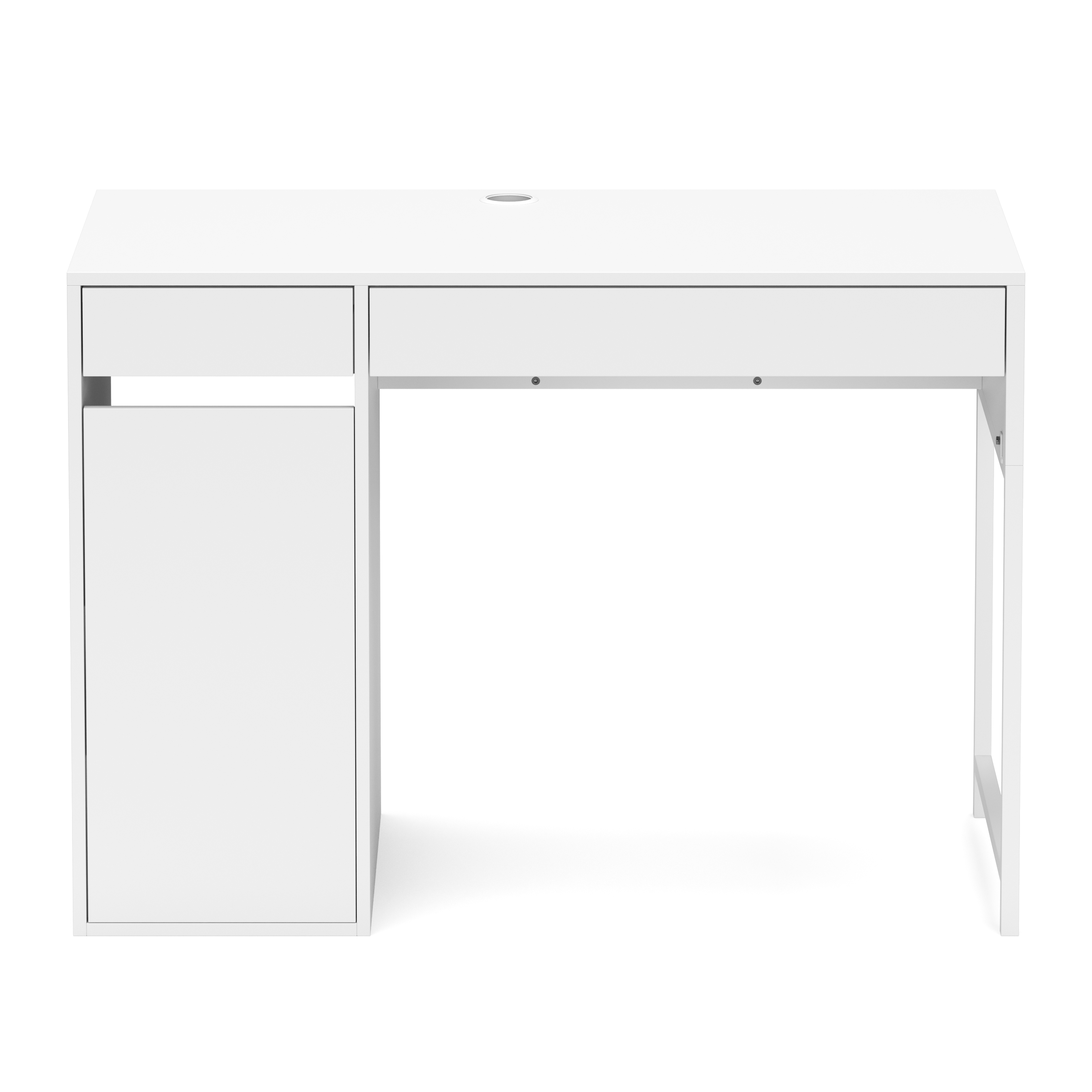Schreibtisch EMIL 105 x 50 cm weiss
