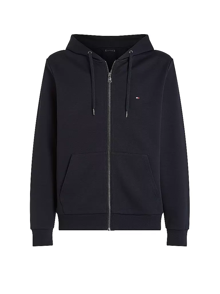 TOMMY HILFIGER Kapuzensweatjacek ESSENTIAL blau