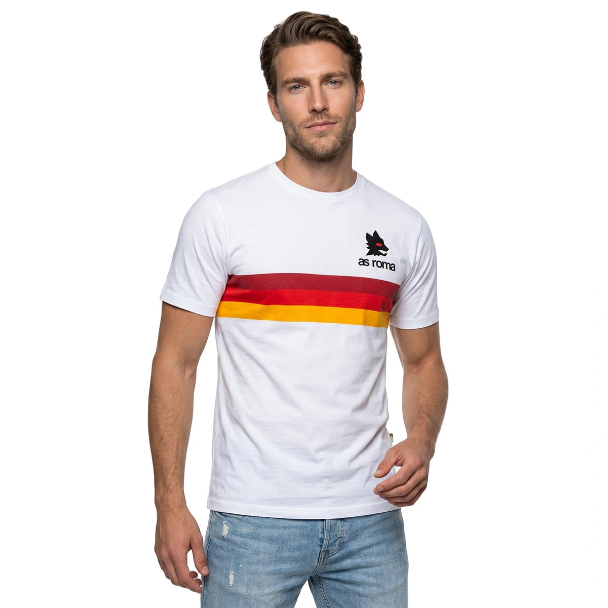 T-Shirt COPA As Roma Stripes