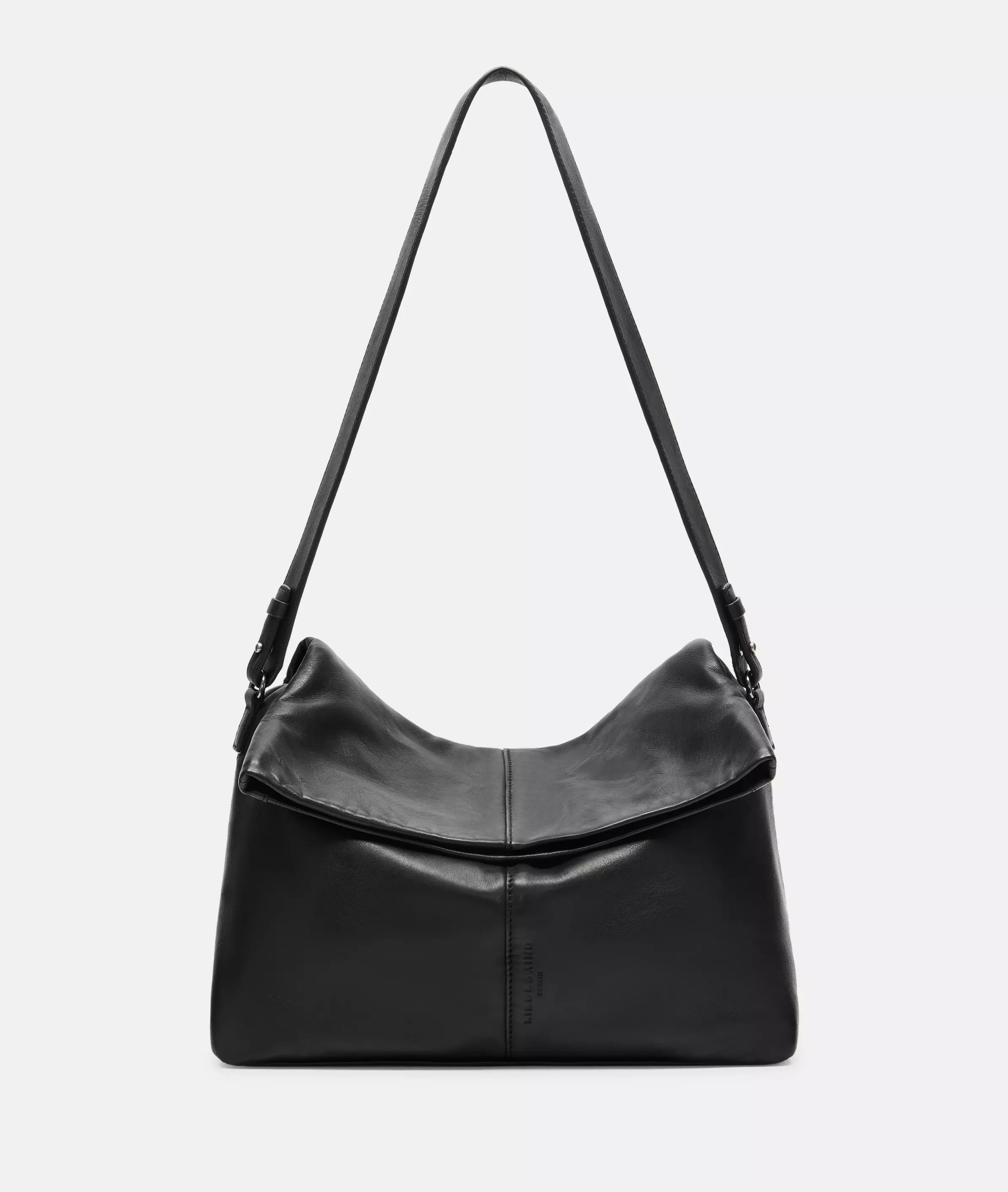Fiona Hobo M Spacious sheepskin hobo bag