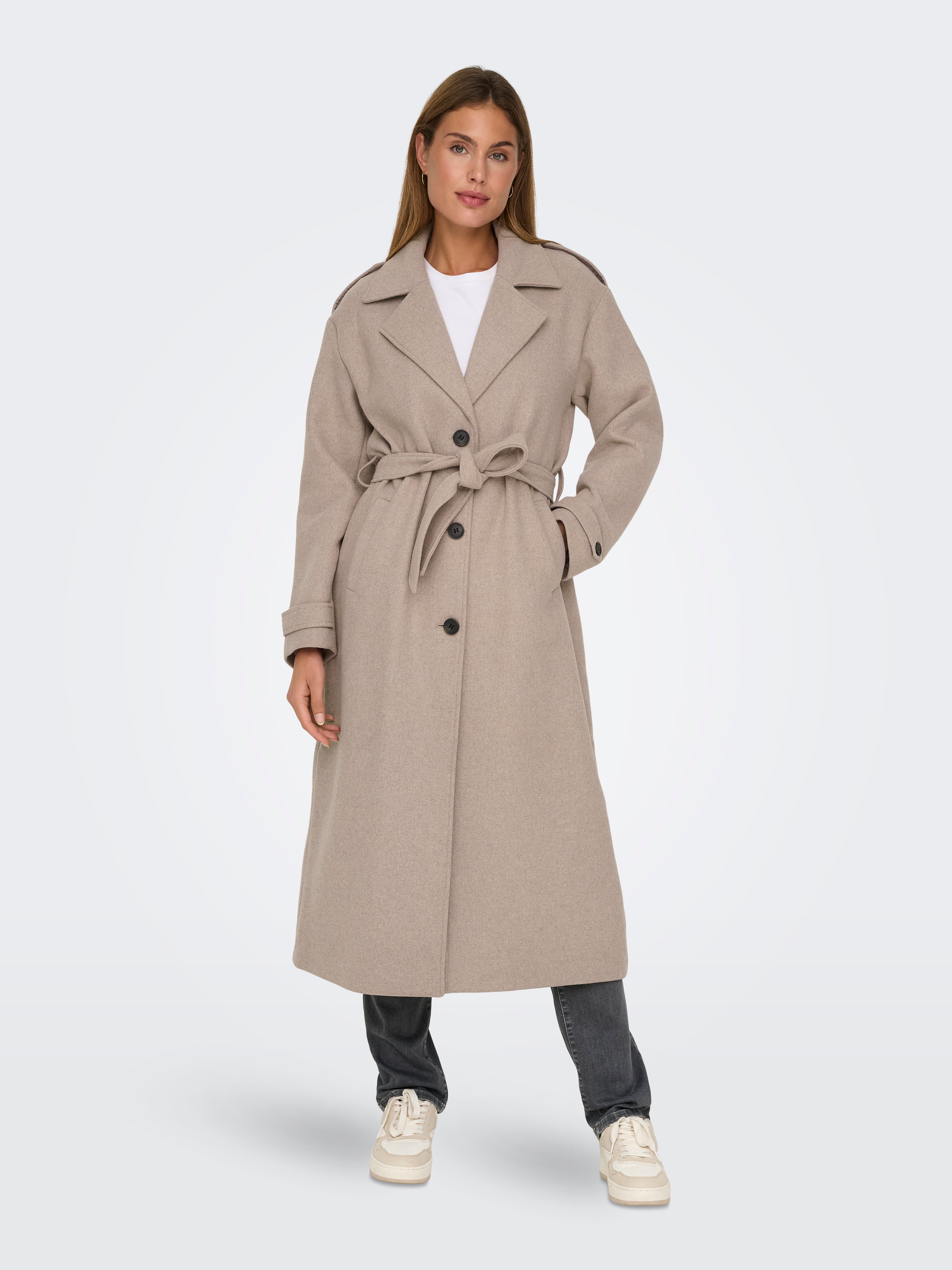 ONLNALINA Trenchcoat Mocha Meringue