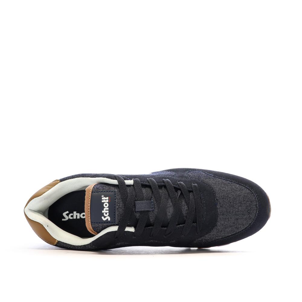 Schott Baskets Marine Homme Schott Norati