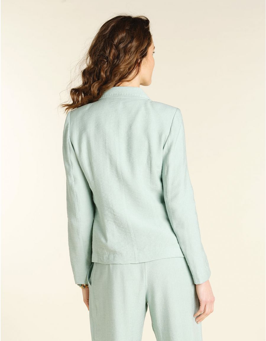 Veste chic vert amande