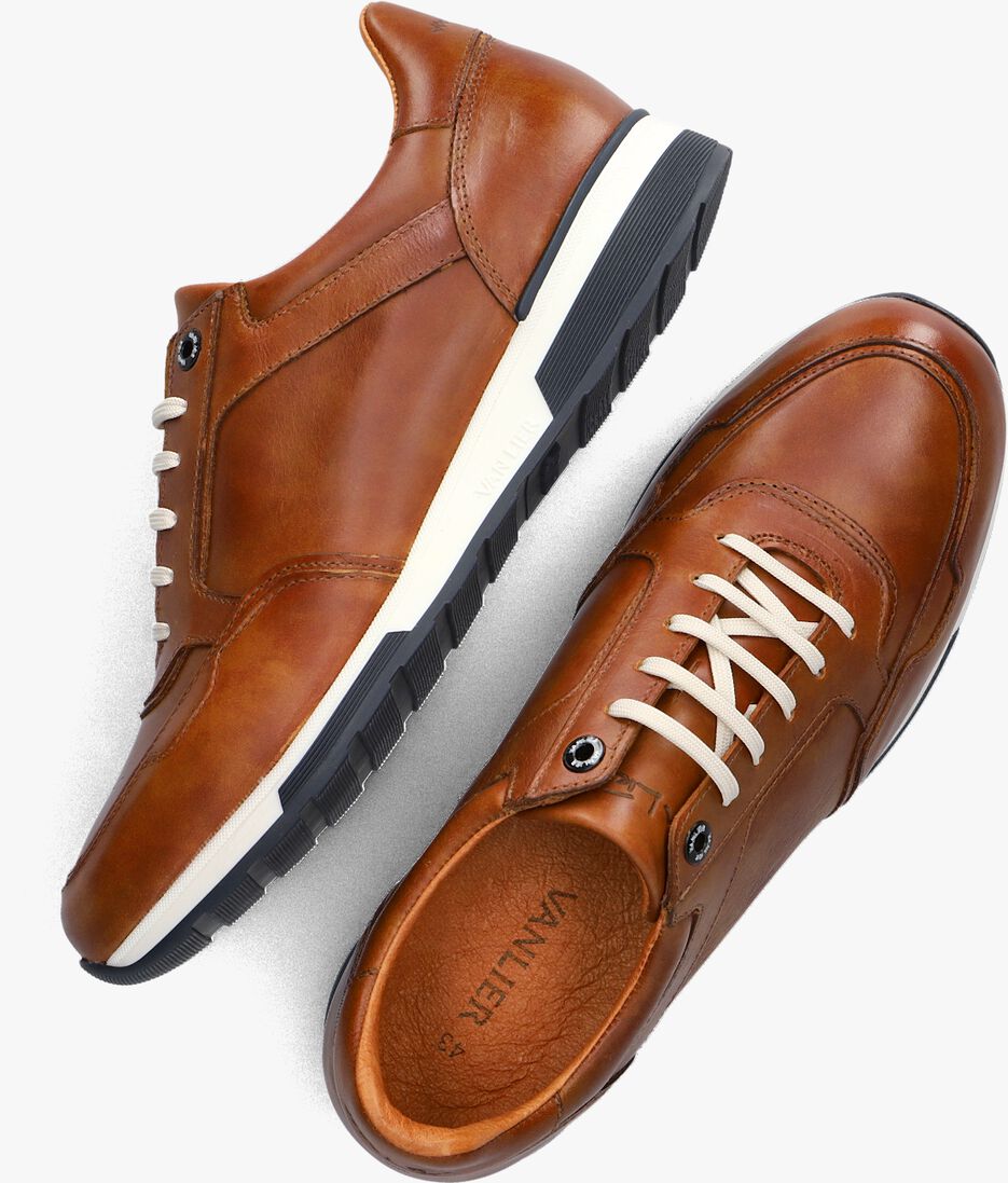 VAN LIER cognac van lier lage sneakers 2355500