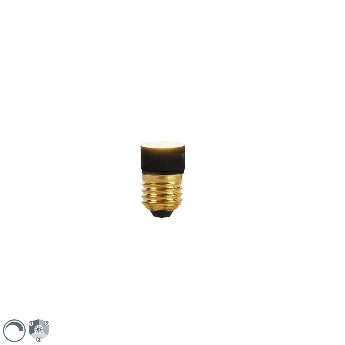 E27 3-staps dimbare LED lamp PUCC 3,5W 280 lm 2700K