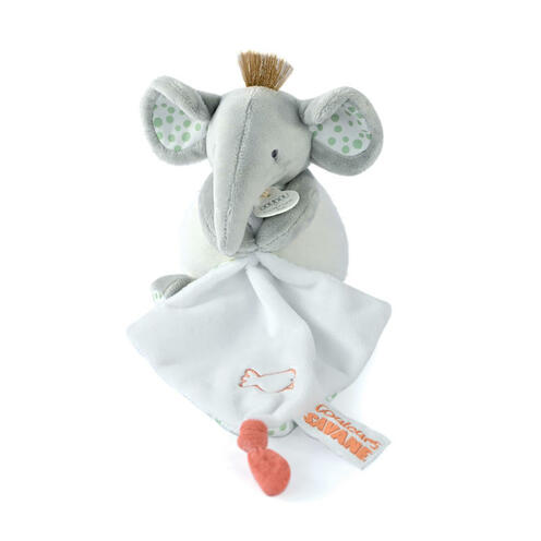 Doudou Éléphant gris - DOUDOU ET COMPAGNIE