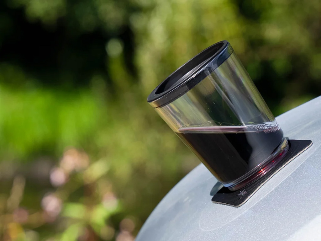 Silwy Triple magnetische drinkbeter - Red