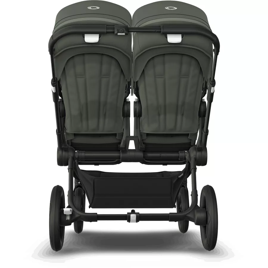 bugaboo Zwillingswagen Donkey 5 Twin Complete BlackForest Green
