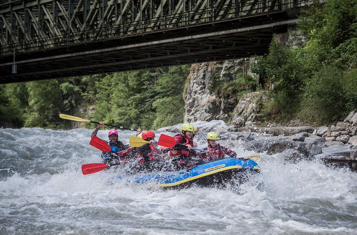 Rafting in Golling an der Salzach als Geschenk