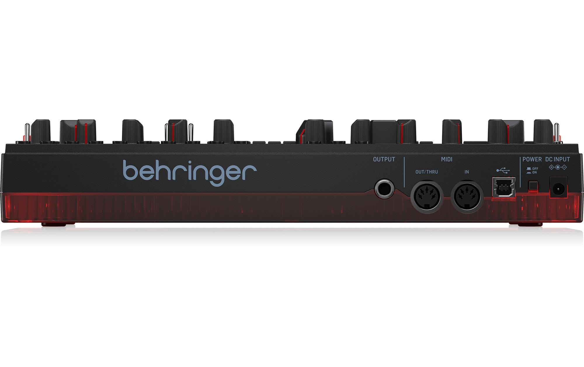 Synthesizer Analog Bass Line Synthesizer TD-3-MO-BK Schwarz<br>Synthesizer mit MIDI-steuerbarem Sub-Harmonics-Oszillator