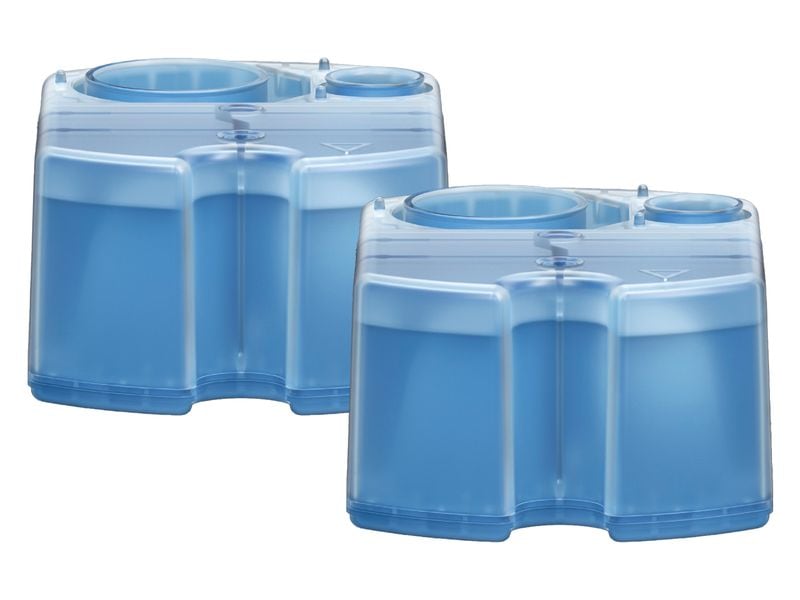 Braun Reinigungskartusche 3-in-1 ShaverCare 2 Stück Reinigungsflüssigkeit für Rasierapparate