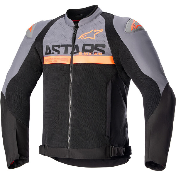 Alpinestars - Blouson SMX Air Noir / Gris / Orange fluo