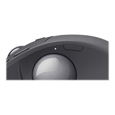 Logitech MX Ergo - souris sans fil ergonomique avec trackball pour droitier - noir