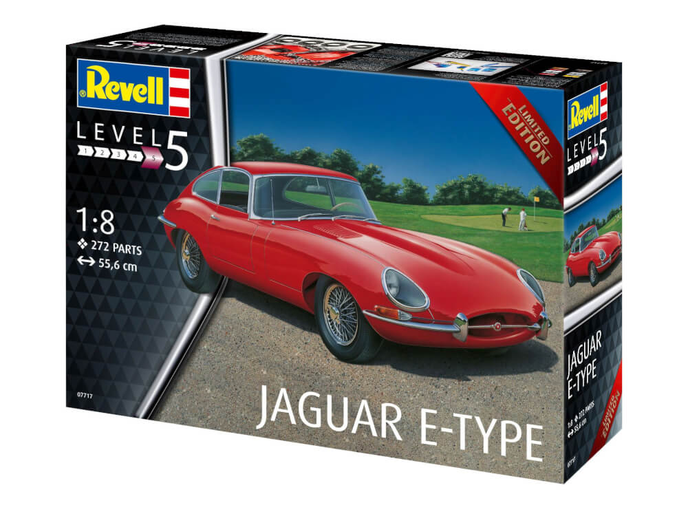 Jaguar E-Type , Revell Modellbausatz