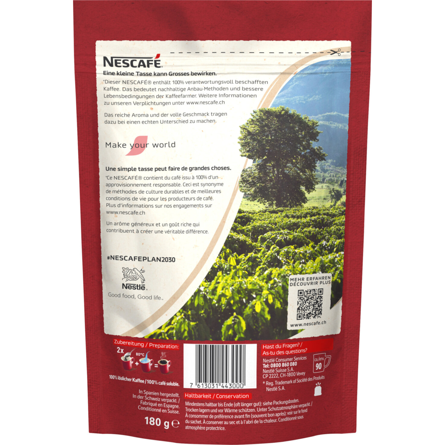 Nescafé Classic löslicher Kaffee Beutel