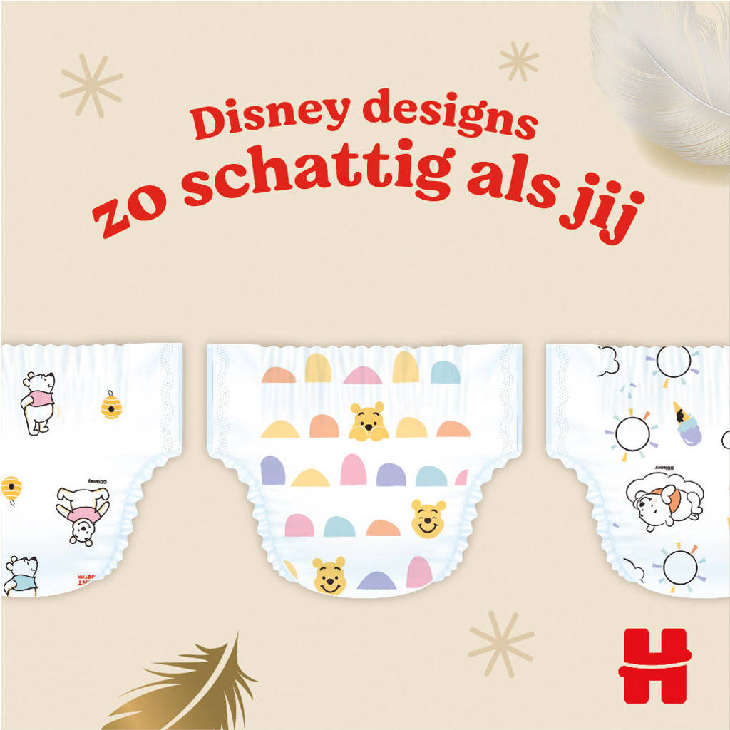 Zitten erg fijn en mooi designluiers - maat 3 (6 - 10 kg) - 96 stuks