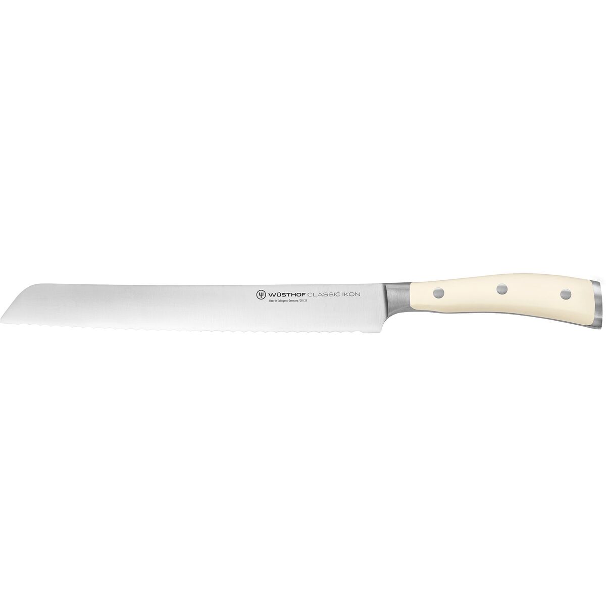 Classic Ikon Brødkniv Hvit 23 cm
