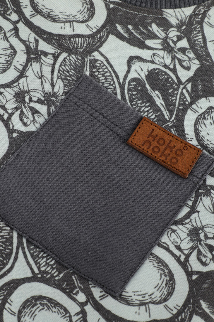 KOKO NOKO donkerblauwe koko noko t-shirt t46874