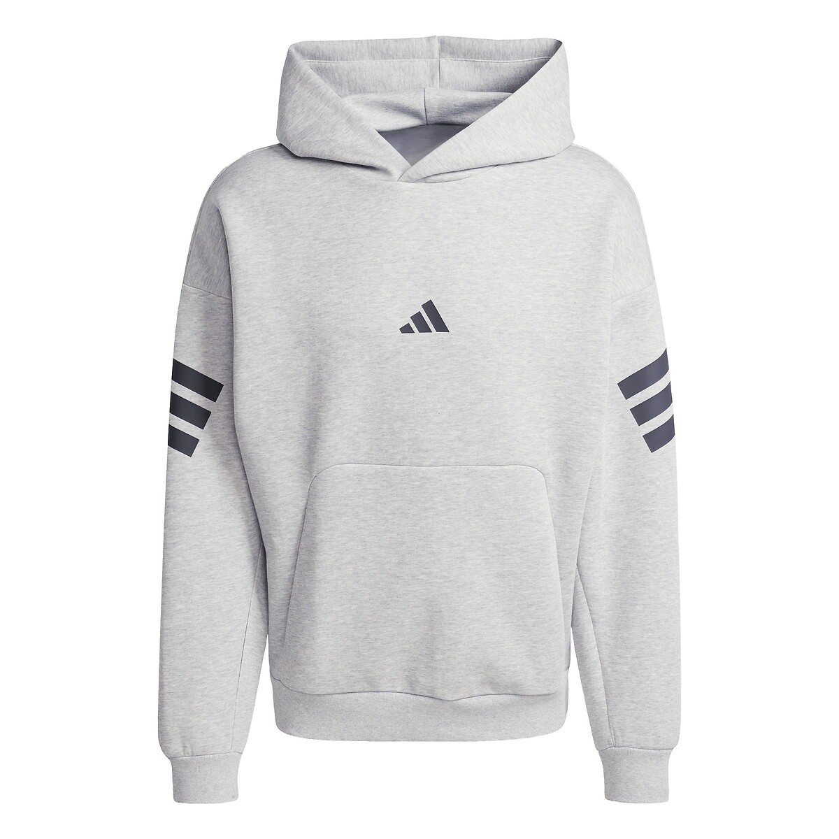 ADIDAS ROUPAS ESPORTIVAS<br>Moletom Future Icons com 3 listras