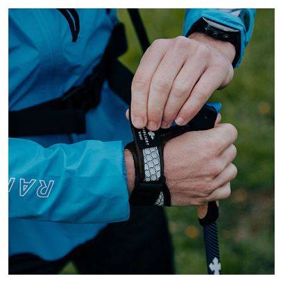 Bâtons de trail Raidlight Z Carbon Strap Noir/Bleu