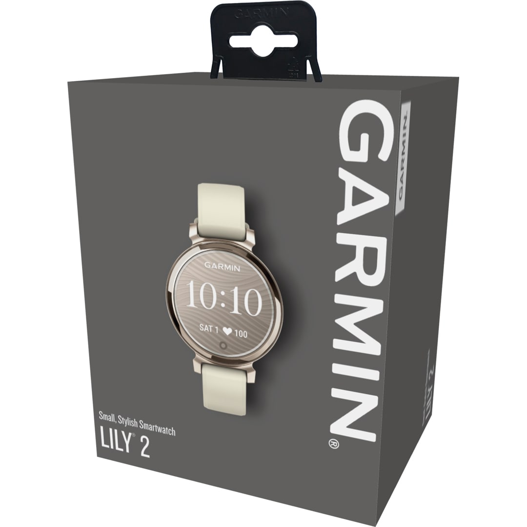 Garmin Lily 2 Smartwatch Kokosnuss / Cremegold