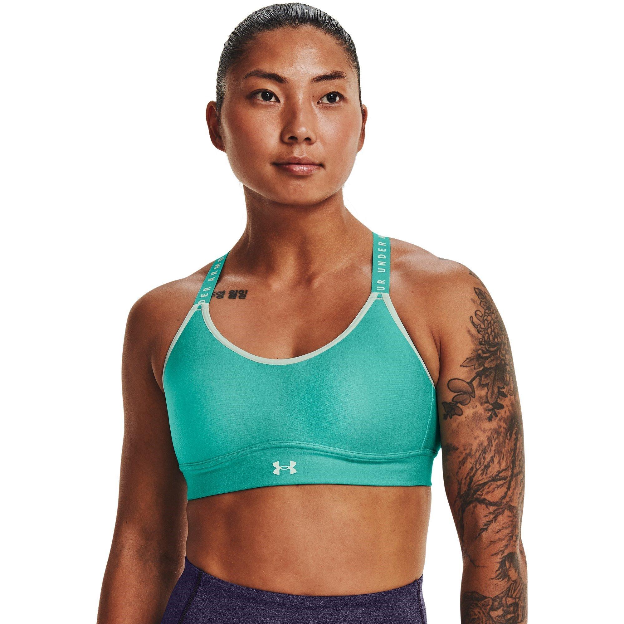 Under Armour Infinity Mid Heather Cover Sports Bra