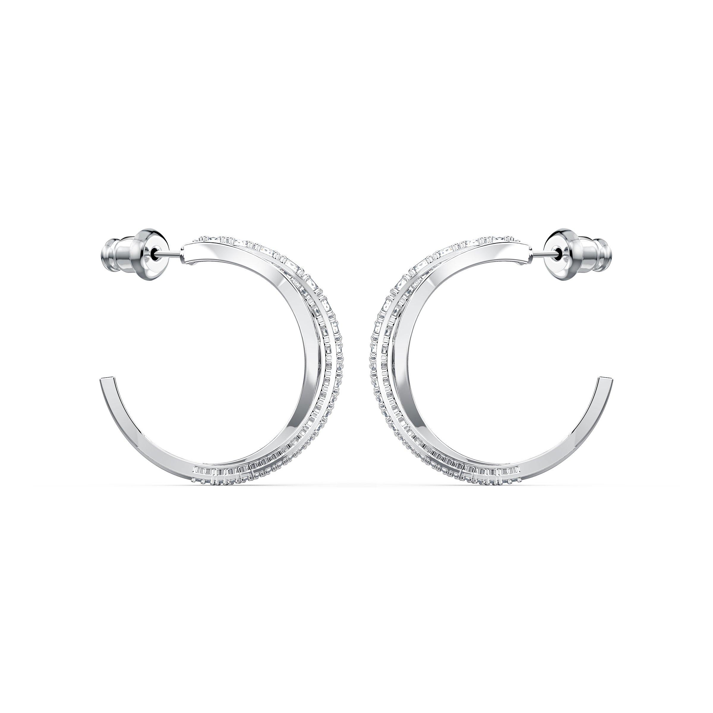 Swarovski Hyperbola Hoop Earrings
