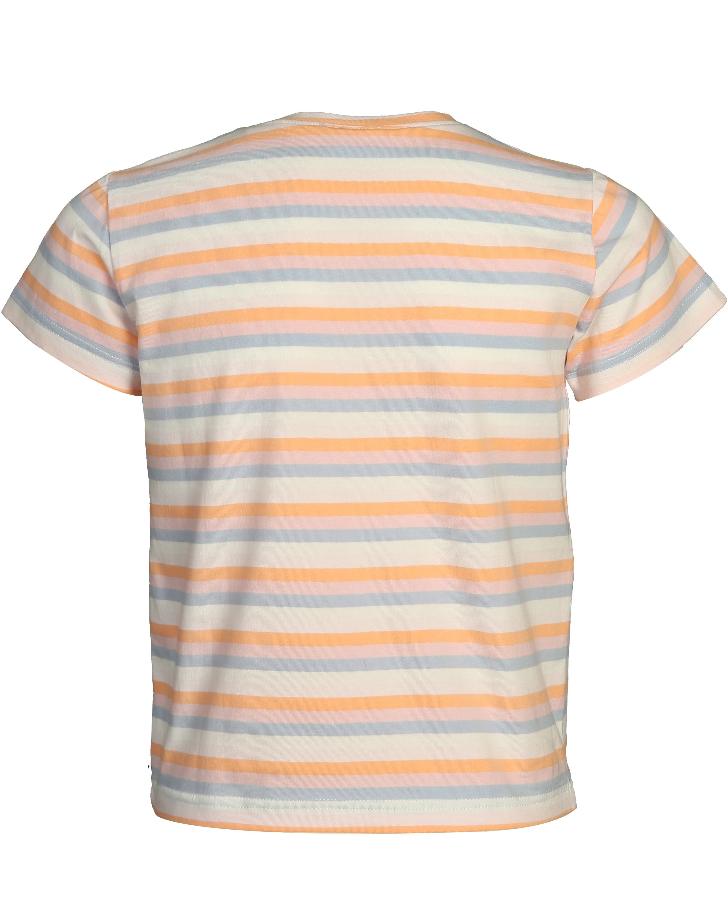 T-Shirt ATIA gestreift in skin chalk