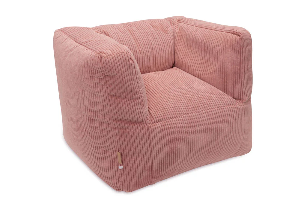 corduroy kinderfauteuil Wild Rose