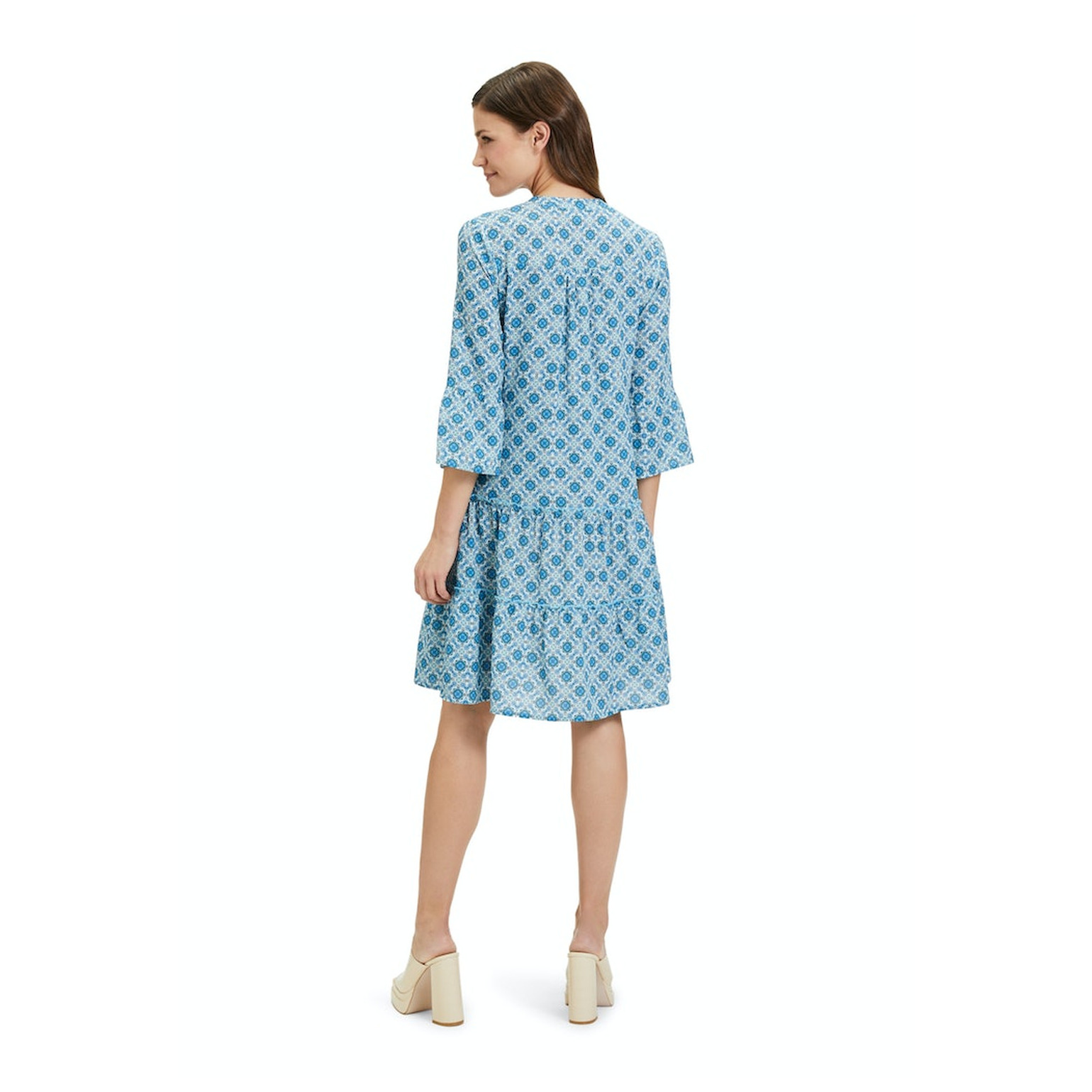 Cartoon Kleid Kurz 3/4 Arm