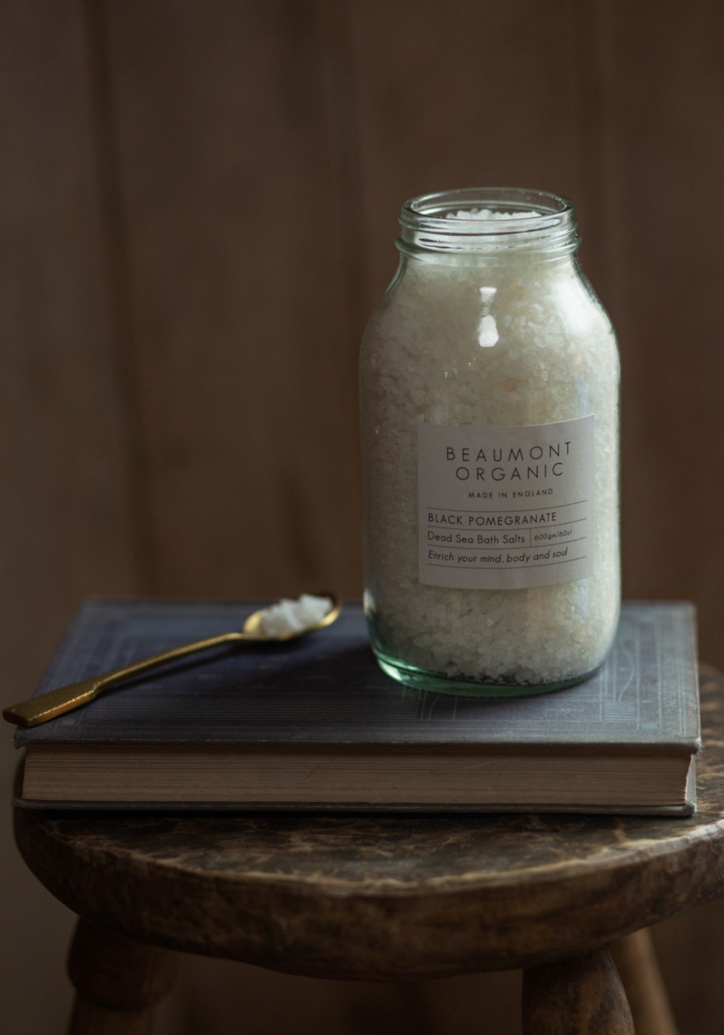 Beaumont Organic Badesalz 600g Bath Salts Black Pomegranate