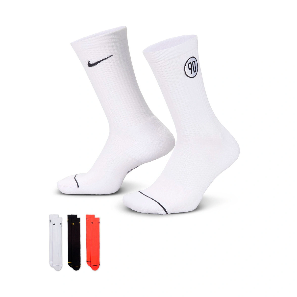 Meias Nike Everyday Cushioned Play T90 (3 Pares)