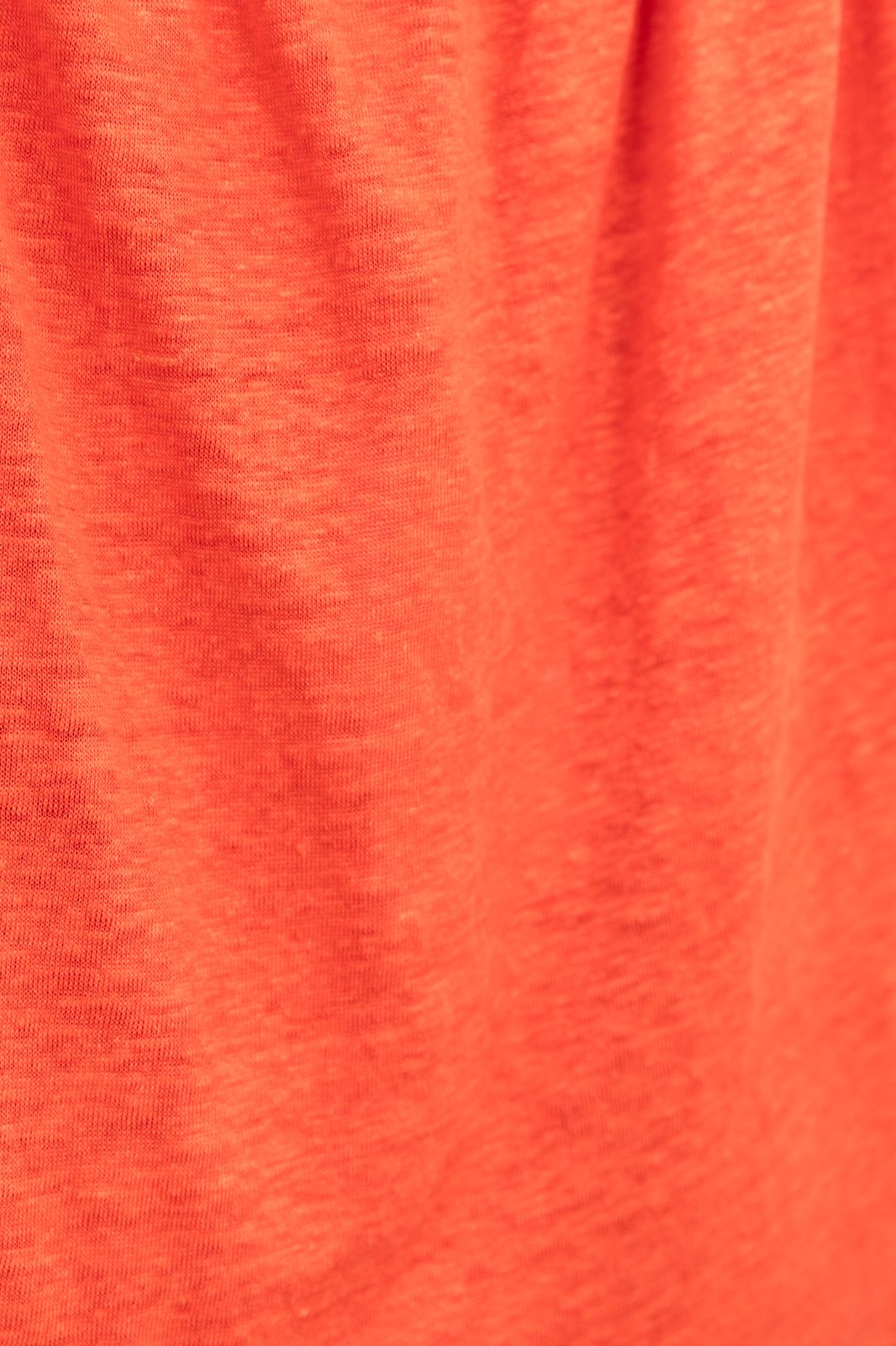 Oranje linnen singlet
