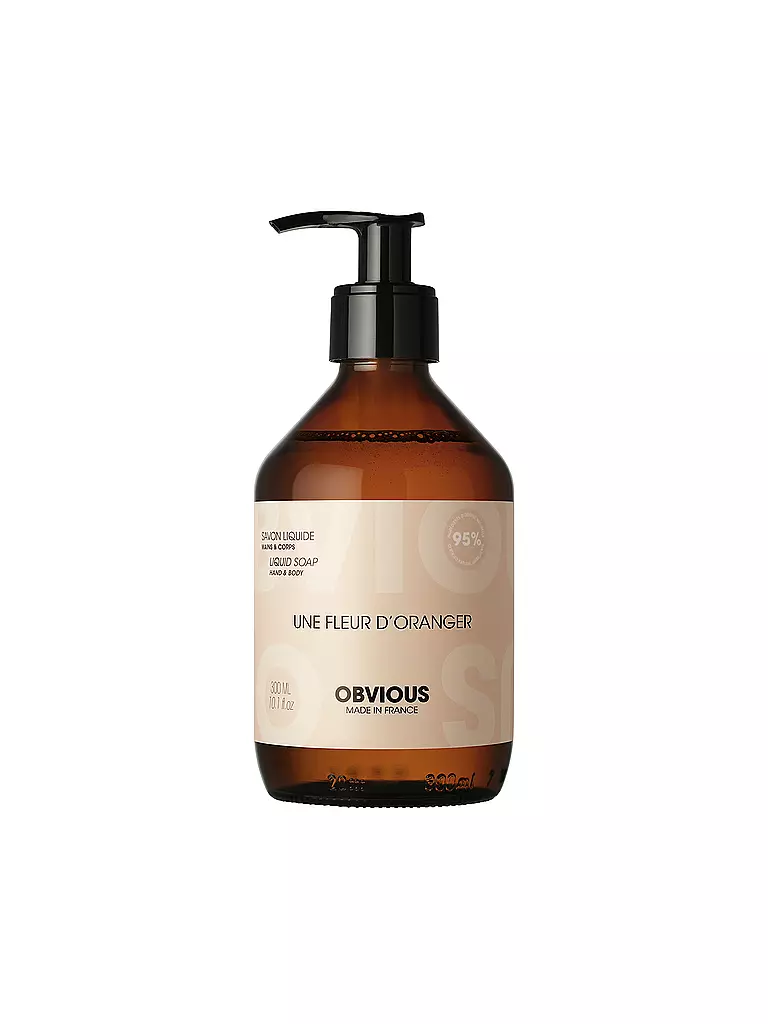 OBVIOUS Une Fleur D'Oranger Liquid Soap Hand & Body 300ml  keine Farbe