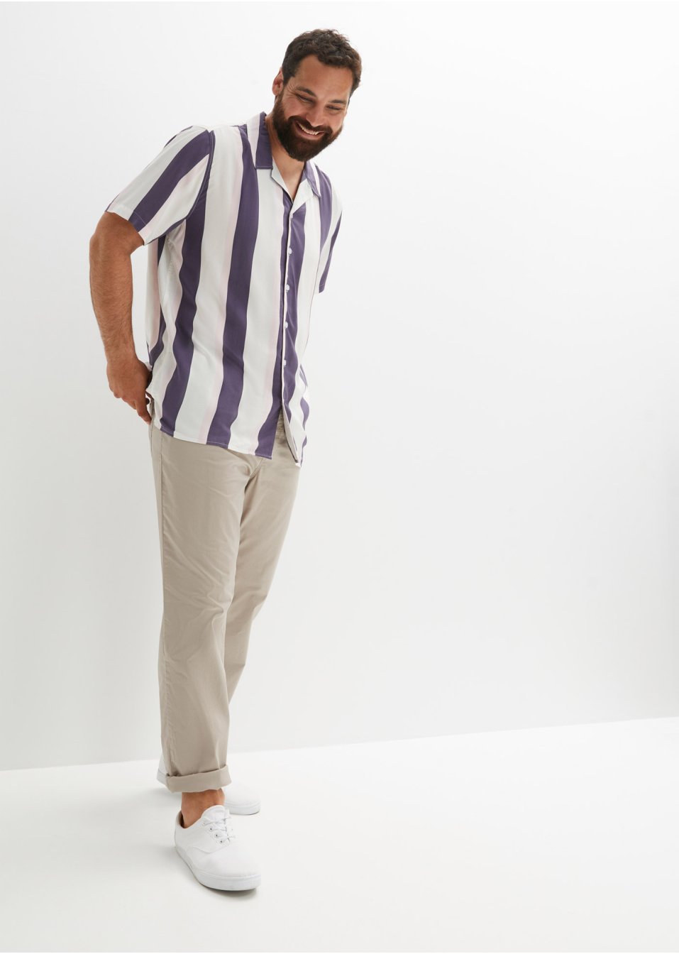 Chemise manches courtes en viscose