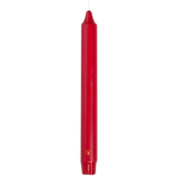 Gouda kroonkaars - rood - doos met 8 stuks
