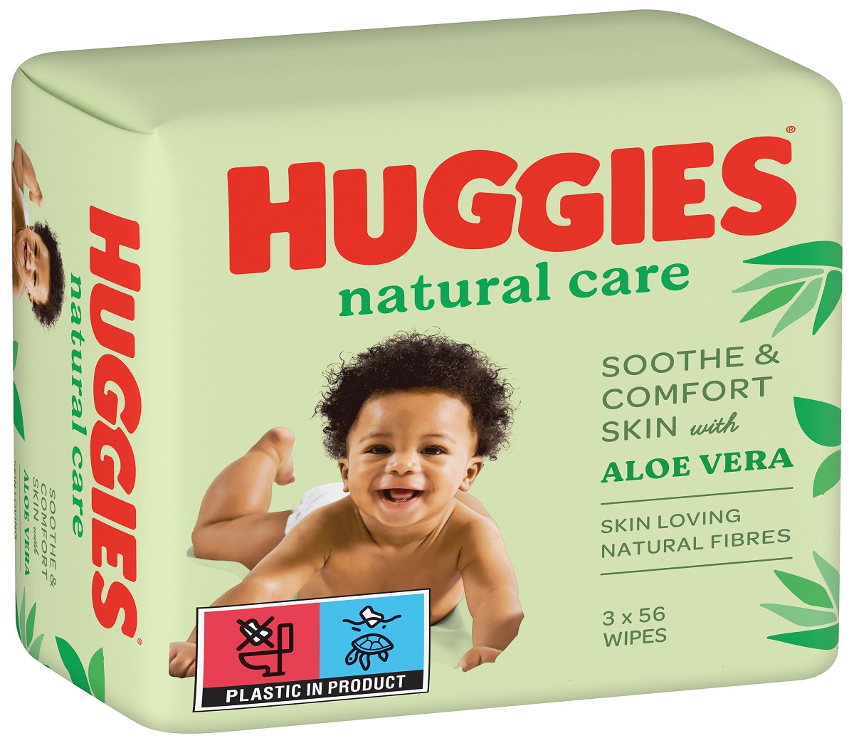 Toalhitas Huggies Natural Care 168UN