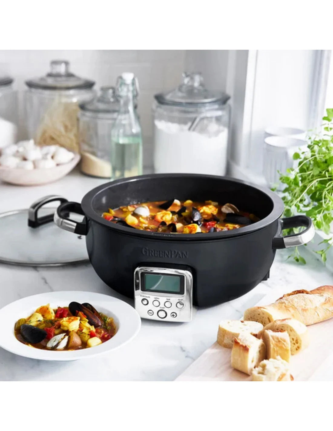 Greenpan Electricals Omni cooker 5.6L - Black