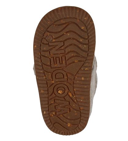 Woden Lauflernschuh - Kim - Filz - Beige Melange