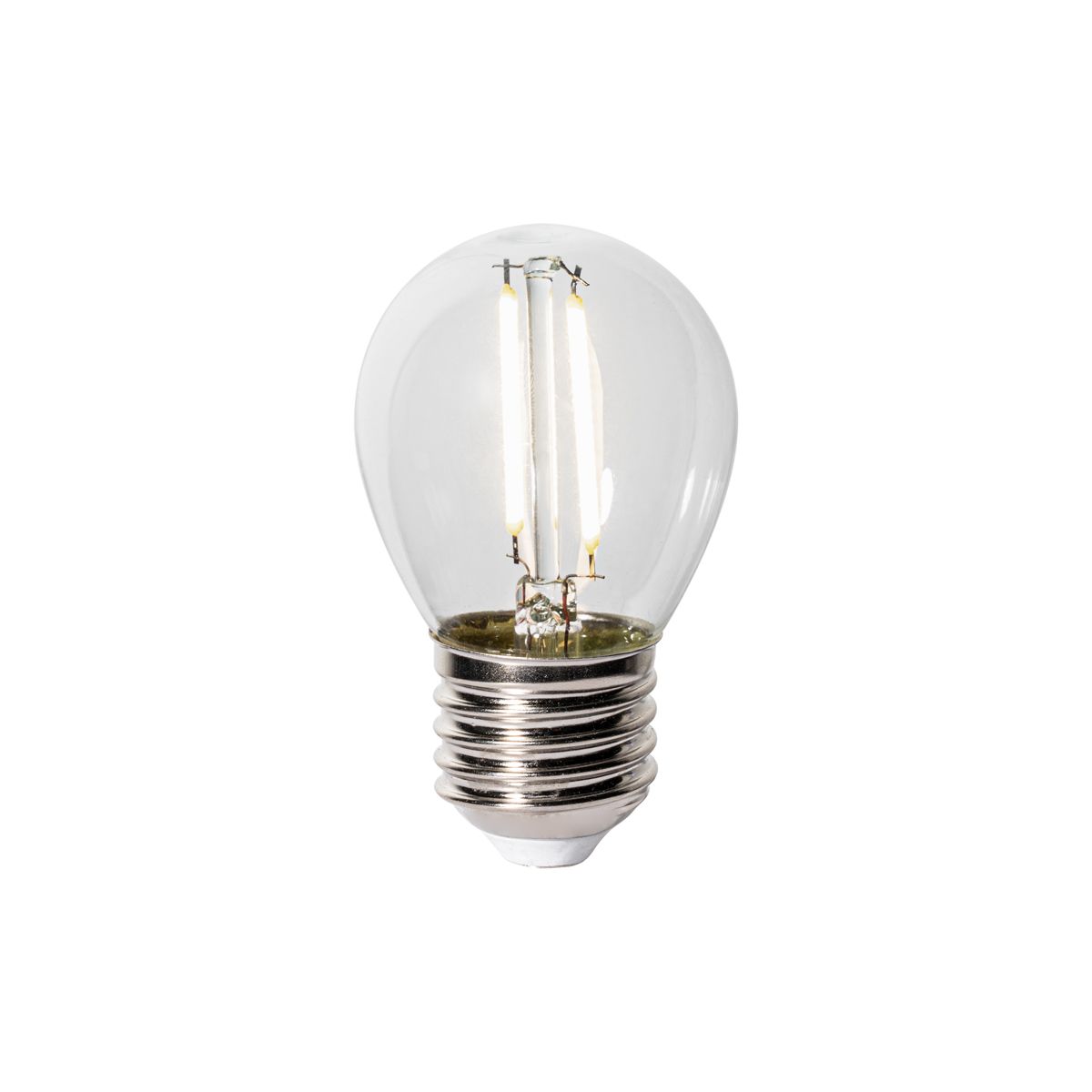 Set van 5 E27 LED lamp P45 schemersensor 3W 250 lm 3000K