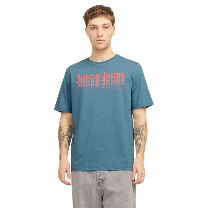 Jack & Jones Tex SS Crew Shirt Heren