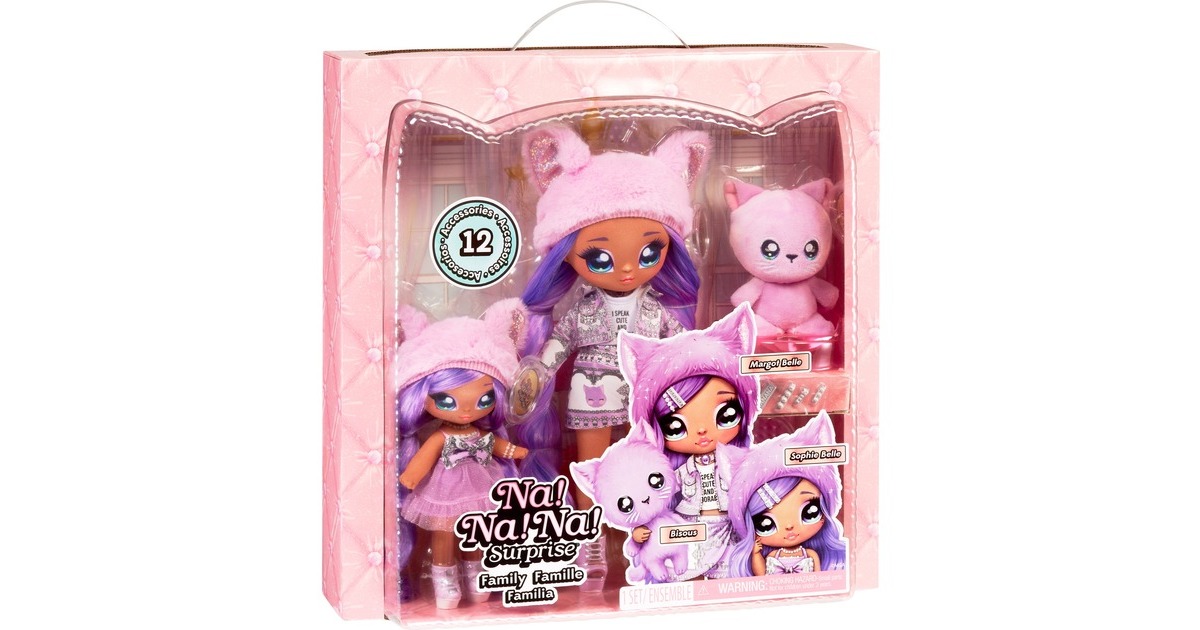 MGA EntertainmentNa! Na! Na! Family Surprise - Lavender Kitty Family Pop